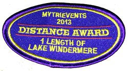 Nick's Lake Windermere Distance Award