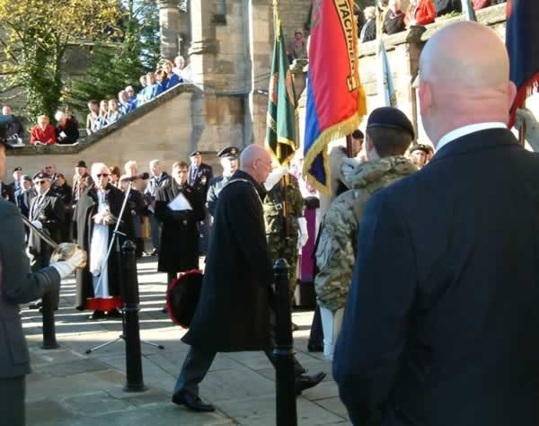 PGM at the Stamford War Memorial