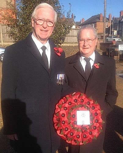 (l to r) WBros Geoff Smith & Jeff Callaghan